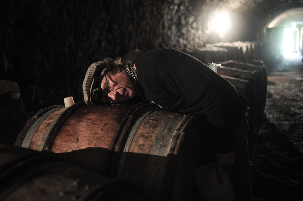 Jean Pierre Robinot ascolta la fermentazione della malolattica